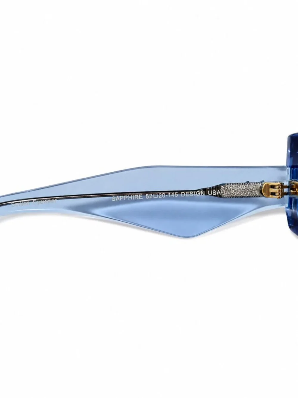 Smilen Eyewear Times Square Chunky Sapphire 52-20-145 Eyeglasses Frames